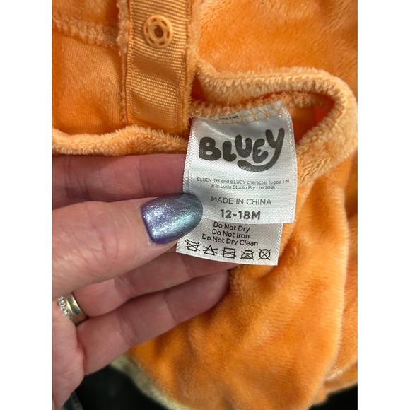 Spirit Halloween Bluey Bingo‎ Costume Unisex Infant Size 12-18 Months COMPLETE - Picture 6 of 10